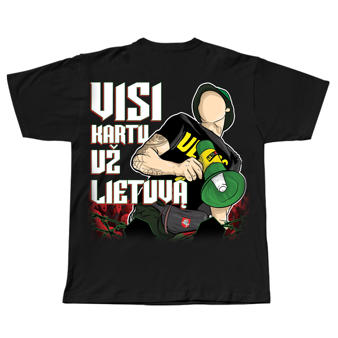 Marškinėliai "VISI KARTU UŽ LIETUVĄ"
