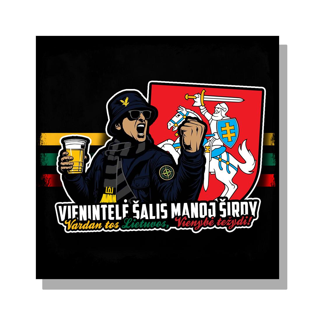 500 Lipdukų ,,Vardan tos"