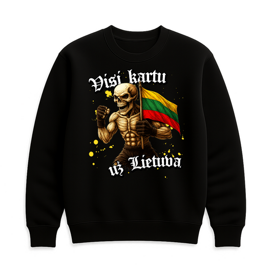 Džemperis be kapišono "Kaukolė"